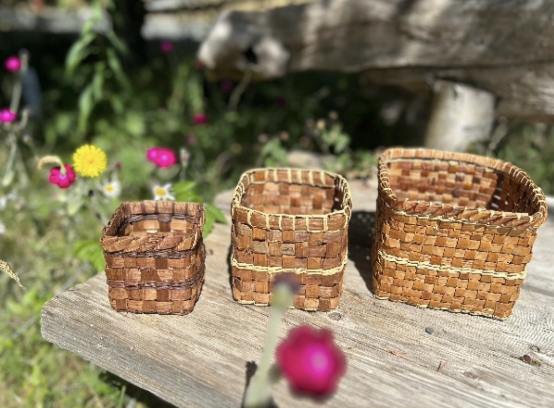 Cedar Basket Weaving WS